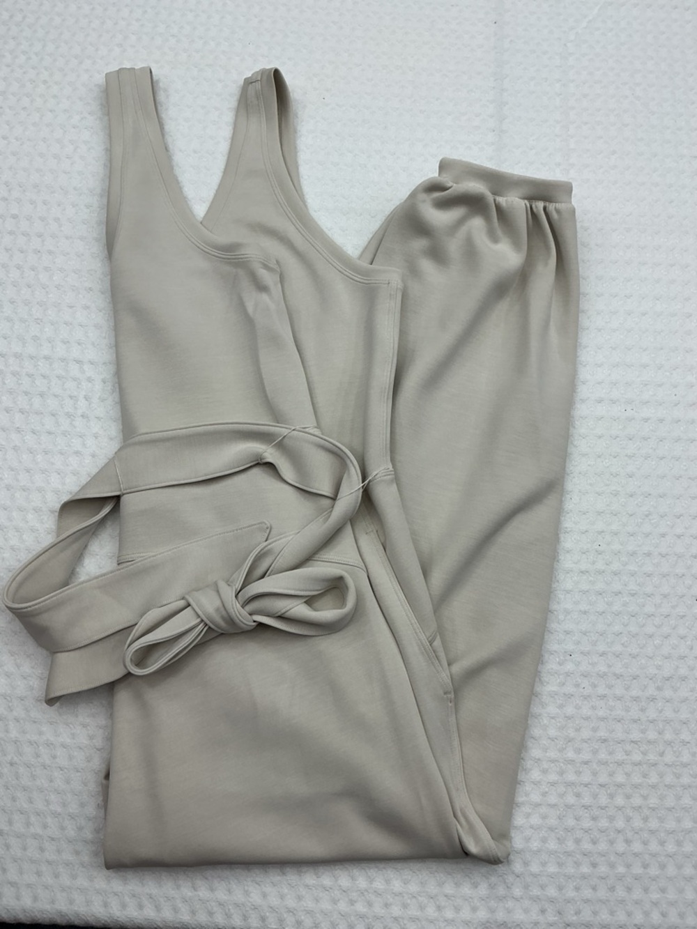 lululemon athletica ease of it all cream romper - fits size S and M/6-8